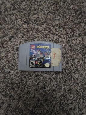 Lego Gray Nintendo 64 Racers Game Cartridge